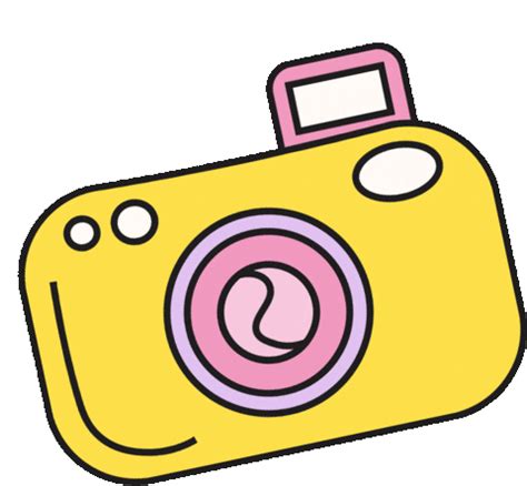 Camera Flash Sticker - Camera Flash Smile - GIF 탐색 및 공유