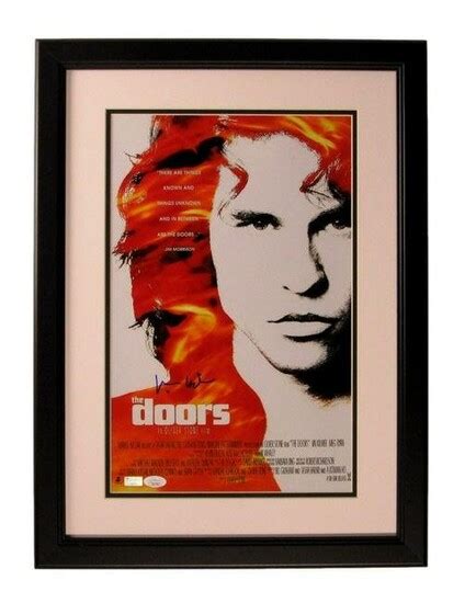 Val Kilmer Signed/Autographed "The Doors" 11x17 Movie Poster...