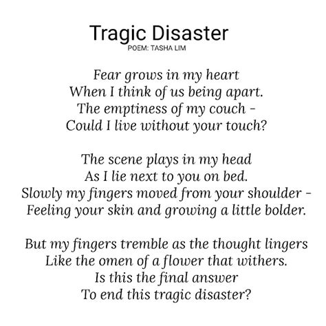 Tragic Love Poems