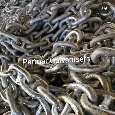 Galvanize Mild Steel zinc coated Galvanized Iron Chain at Rs 135/kg in ...