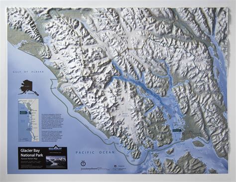 Glacier Bay National Park Map - Summit Maps