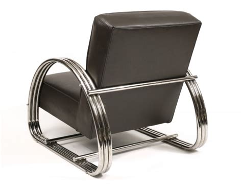 Ralph Lauren Hudson Street Lounge Chair | red modern furniture