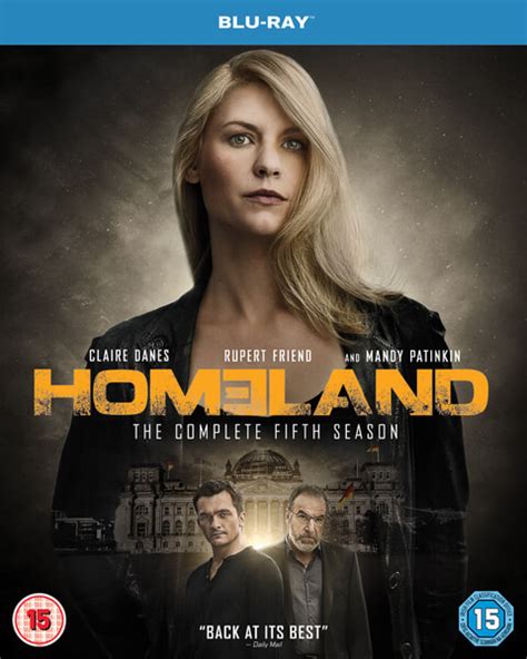 Homeland Season 5 Blu-ray | Zavvi.com