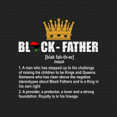 Black Father Quotes, Black Fathers, Fathers Day Images, Black Dad, Svg, Black Art Pictures ...