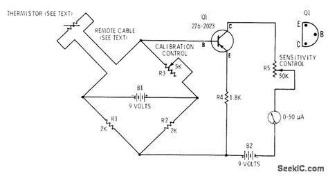 THERMISTOR_THERMOMETER - Basic_Circuit - Circuit Diagram - SeekIC.com