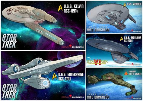 Posters of Star Trek Ships. - Oh My Fiesta! for Geeks