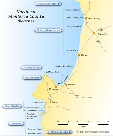 Northern Monterey County Beaches