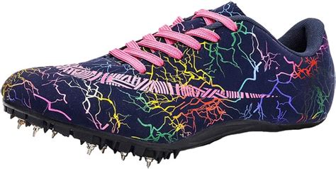 Willsky Men's Track & Field Shoes, Unisex Running Spikes Junior Sprint Spikes Kids Running ...