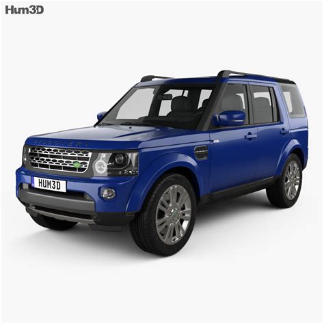 Land Rover Discovery 2017 3D model - Vehicles on Hum3D