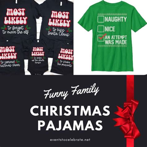 Funny Family Christmas Pajamas - Party Ideas for Real People