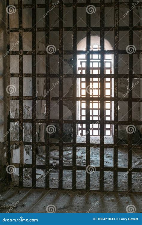 Yuma Territorial Prison, Stark Cells Stock Image - Image of confined ...