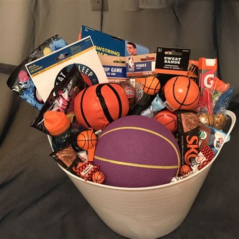 Basketball Gift Basket on Storenvy