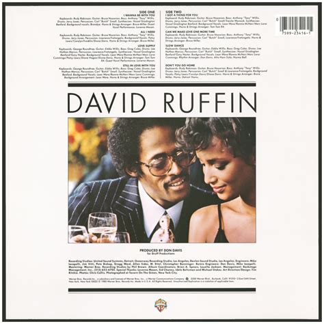 David Ruffin – Gentleman Ruffin | Vinyl Album Covers.com