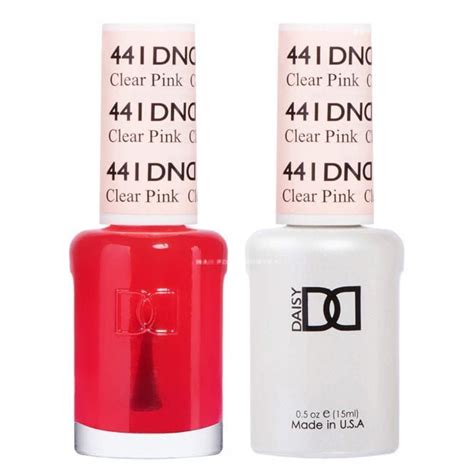 DND Duo Gel & Nail Polish Set - Clear Pink 441 - 2x15ml | Nail Polish ...