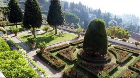 Villa Medici, Fiesole, nr Florence. Florence Tuscany, Canada Images, Italian Garden, Formal ...