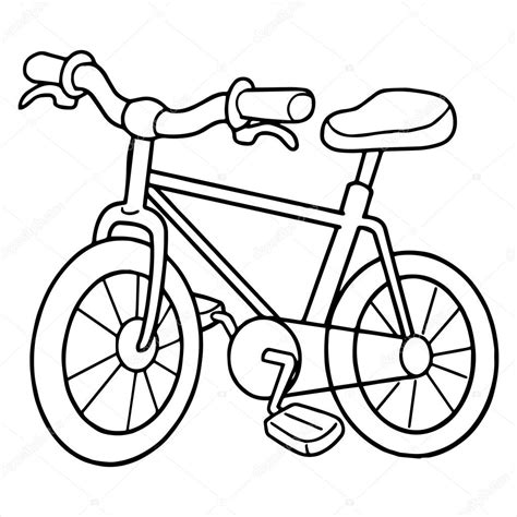 Bike Cartoon Images Drawing