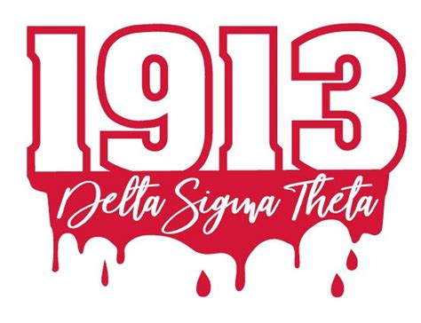 1913 Delta Sigma Theta Cut File Silhouettecricut Jpeg | Etsy