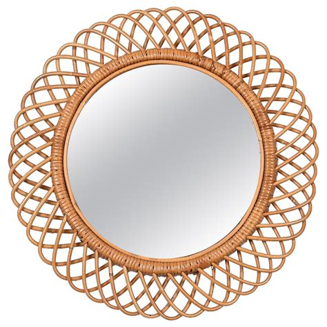 Midcentury French Round Venetian Mirror For Sale at 1stDibs | large round venetian mirror ...