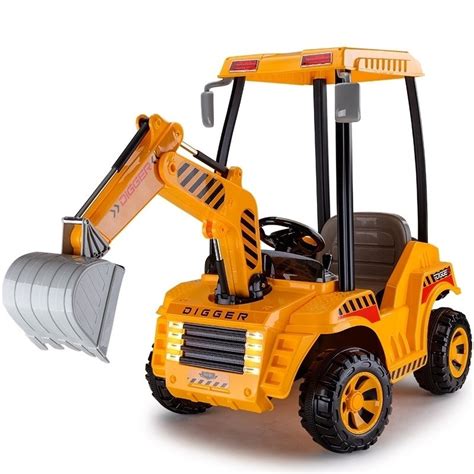 Yellow Digger Kids Ride-On | Buy Electric Diggers & Tractors