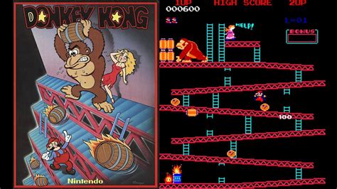 Donkey Kong 1981 Arcade Juego Completo | Sin Comentarios - YouTube