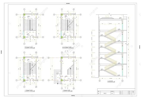 Detail Tangga Dwg2 Templat untuk Unduh Gratis di Pngtree