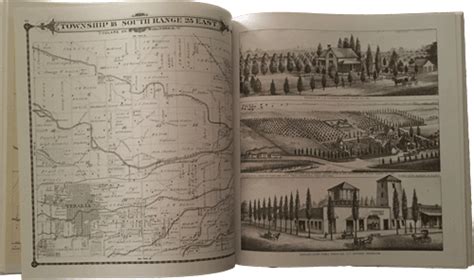 Historical Atlas Map of Tulare County | Bear State Books