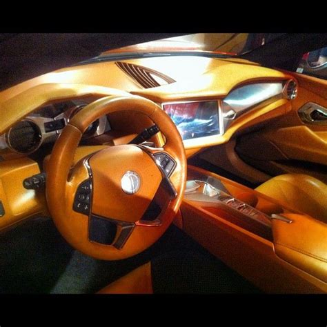 Interior of the Fisker Atlantic at the LA Auto Show. | La auto show ...