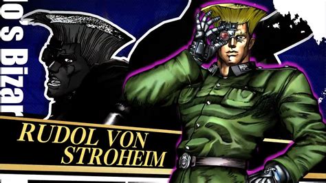 Rudol von Stroheim Commands His Way Into JoJo All-Star Battle R