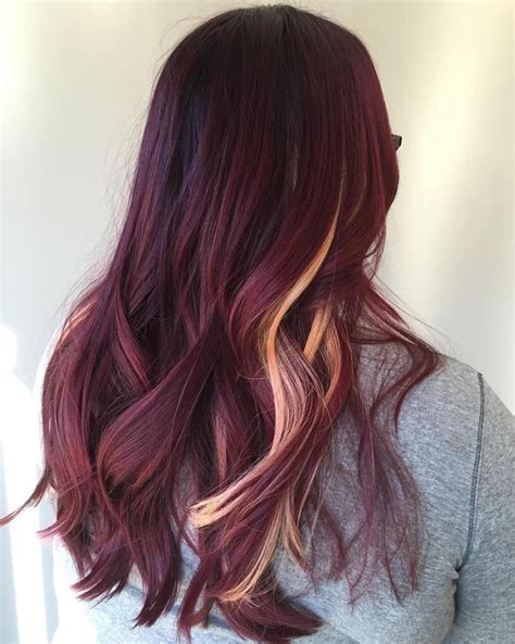 Burgundy Red Hair Burgundy Hair Ombre, Brown Ombre Hair Color, Best Ombre Hair, Maroon Hair ...