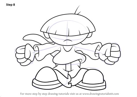 How to Draw Numbuh 4 from Kids Next Door (Codename: Kids Next Door ...