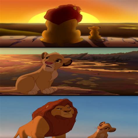 Create comics meme "lion king meme, lion king Simba on the rock, The ...