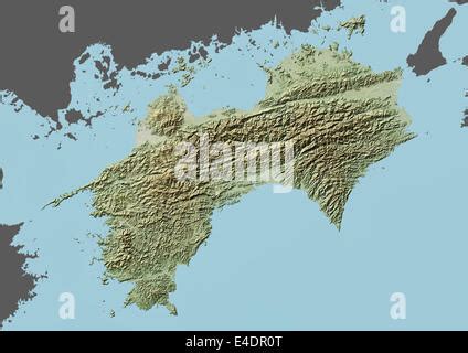 japan region shikoku map Stock Vector Art & Illustration, Vector Image ...