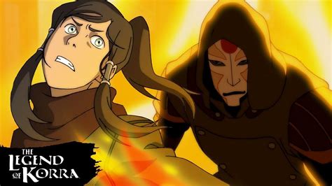 Korra vs. Amon 🩸 FINAL BATTLE | The Legend of Korra - YouTube