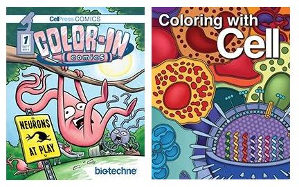 Biology is Fun: Cell Press launches free Color-in Comic Books