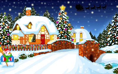 Christmas snow - Cartoon GIFs & MP4 Videos - GIFPoster