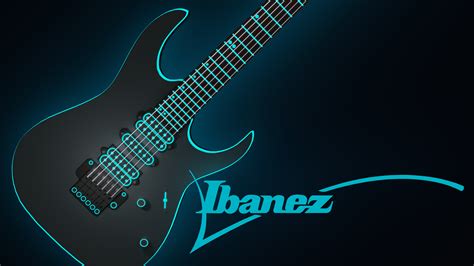 Modeled an Ibanez Premium in blender and rendered out a cool wallpaper ...