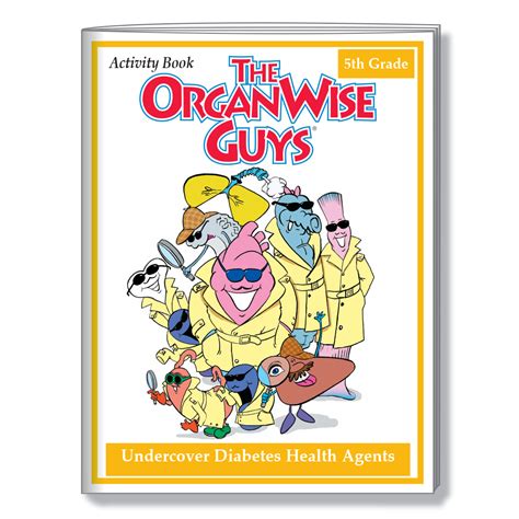 Undercover Diabetes Health Agents Activity Book (5th Grade) - The OrganWise Guys