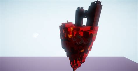 [PorkCraft skyblock] Nether island (Special) Minecraft Map