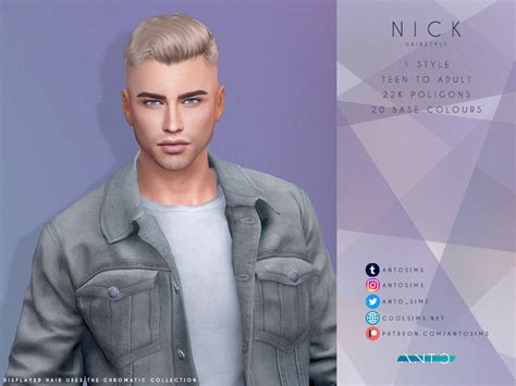 The Sims Resource - Nick (Patreon)