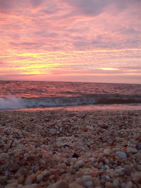 if you've never been, go to Cape May, New Jersey. search the pebbles on ...