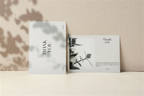 Canva Thank You Card Templates on Behance