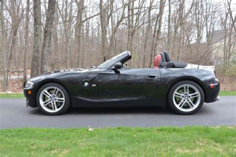 2006 BMW Z4 M Roadster Convertible Black / Imola Red 15k Miles