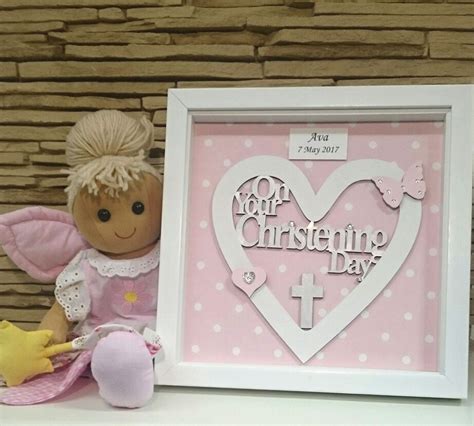 Personalised Christening Frame – Life-in-Frames