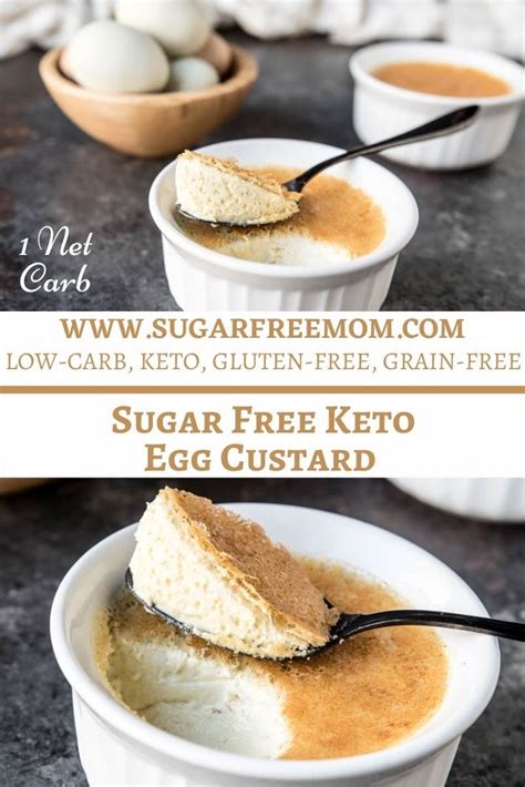 Sugar Free Keto Egg Custard (Carnivore, Low Carb, Gluten Free) in 2024 | Low carb recipes ...
