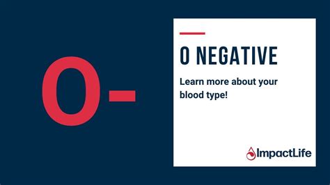 O- is the universal donor! O negative blood type information and top ...