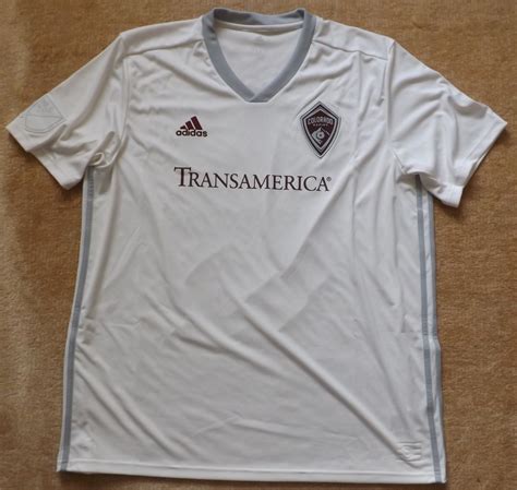 Colorado Rapids Away football shirt 2019 - 2021. Sponsored by Transamerica