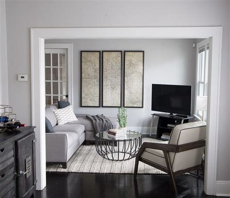 Small Home Tour - Schneiderman's {the blog} | Design and Decorating | Small space living room ...