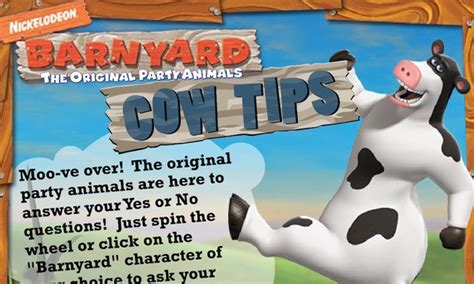 Back at the Barnyard: Cow Tips | NuMuKi