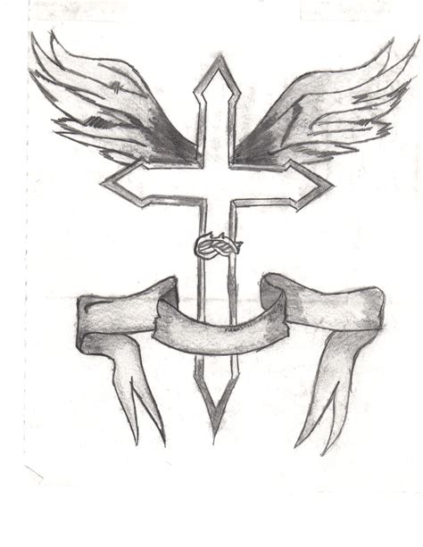 Cool Cross Drawings