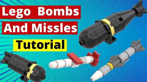 How To Build Lego Bombs And Missiles (EASY) - YouTube